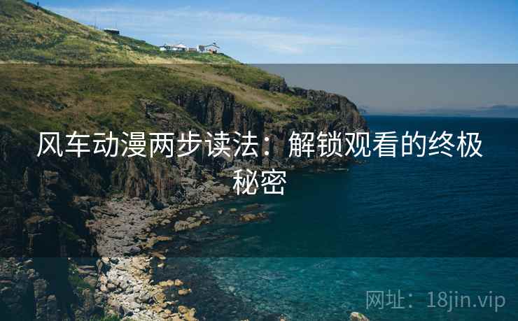 风车动漫两步读法:解锁观看的终极秘密